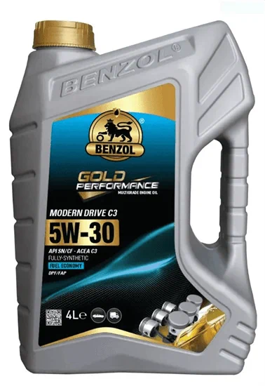 שמן מנוע 5W30 חברת BENZOL